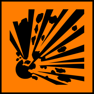 Explosion hazard symbol | CAPT-AIR
