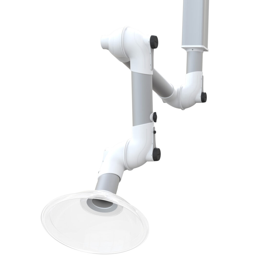 MOVEX ME extraction arm for laboratory applications | CAPT-AIR