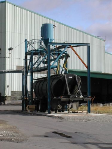 Pneumatic Conveyor for coke powder tank loading | CAPT-AIR