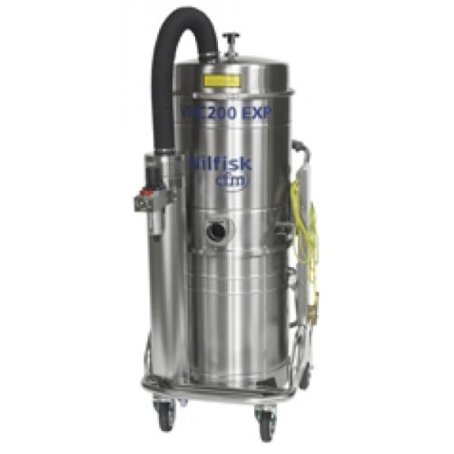 Nilfisk VHC200EXP explosion proof industrial vacuum | CAPT-AIR